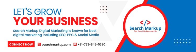 search markup digital marketing business promo banner